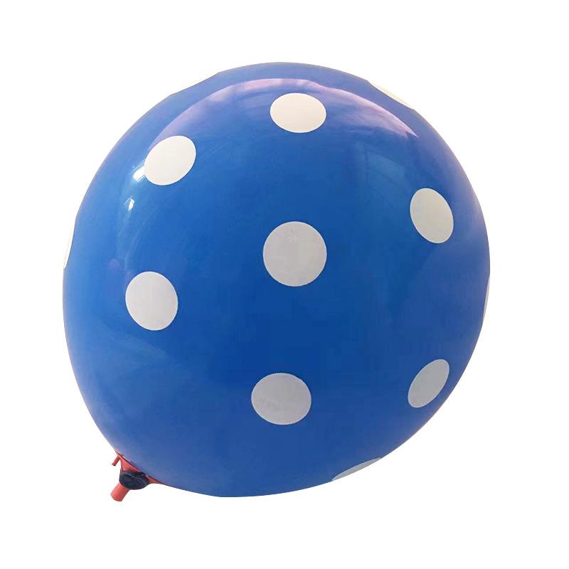 12-Inch Thickened Polka Dot Latex Balloons for Birthday, Party, Wedding, Room Decorations in Candy Colors.