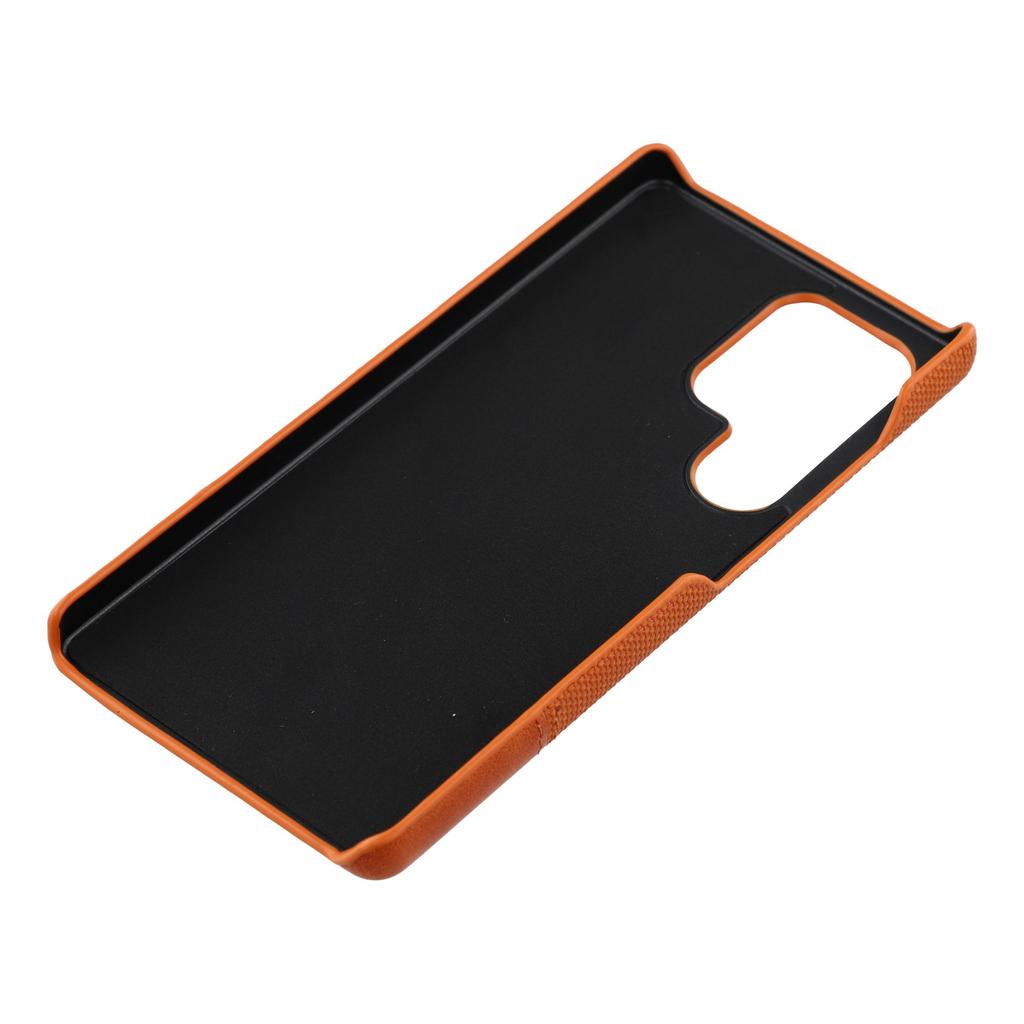 For Samsung Galaxy S24 Ultra Case PU Leather + PC Splicing Anti-Slip Phone Cover