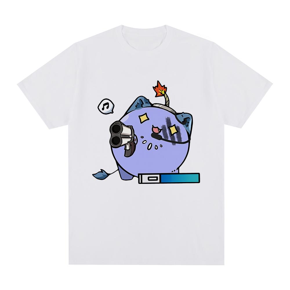 Hololive English VTuber Shishiro Botan SSRB T Shirt Unisex /Women Aesthetic Kawaii Tshirts Unisex Casual Cartoon Cotton Tees Shirts