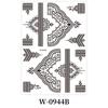 Lace Fake Tattoo Henna Tattoo Stickers Black Mehndi Stickers Body Art Sticker  Finger Hand