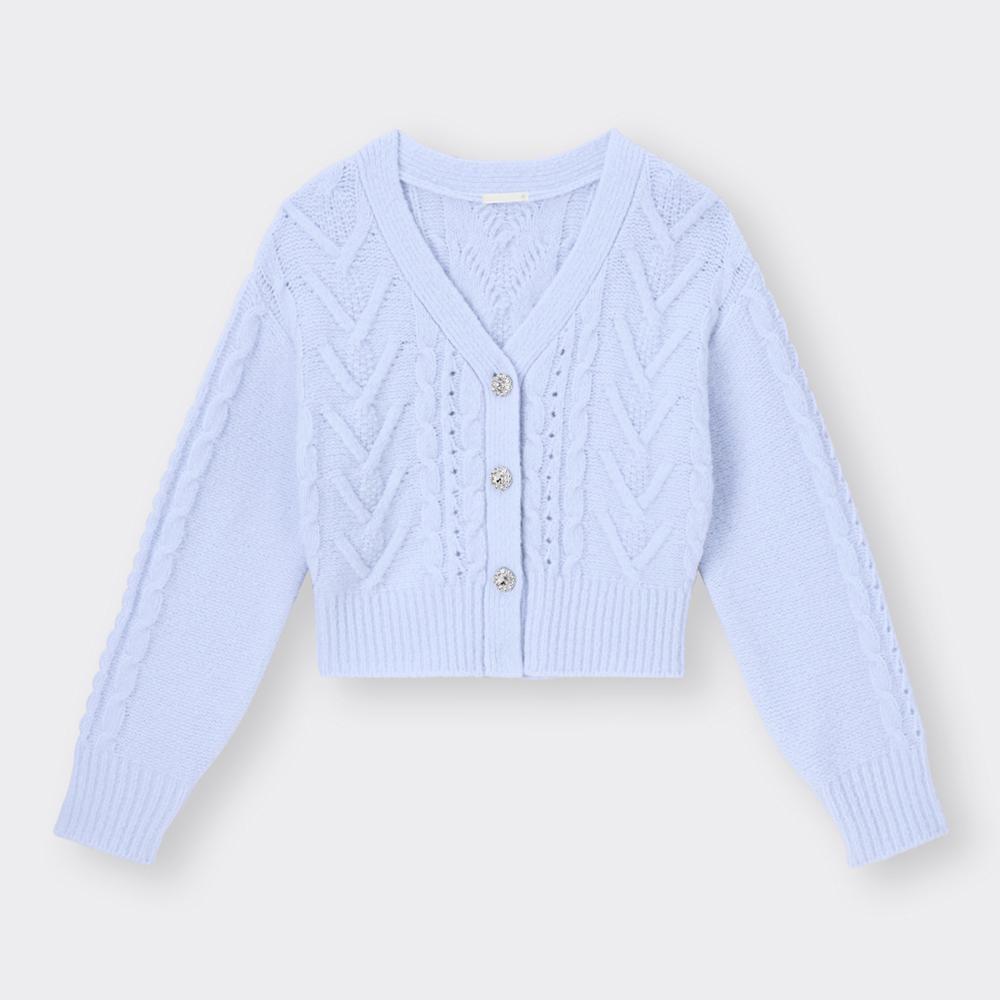 トップス Bijou Cable Knit Cardigan Bijou Cable Knit Cardigan