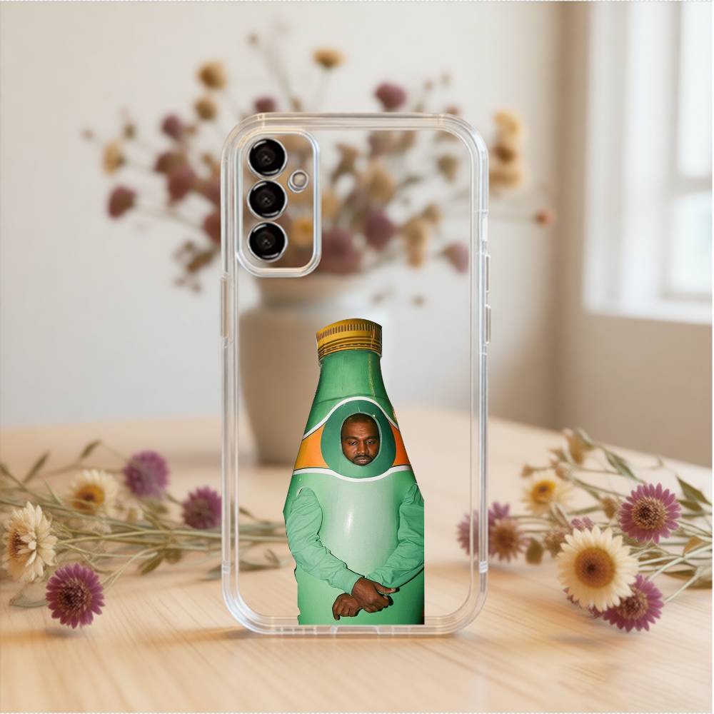 F-Funny Singer Kanye West Ye Clear Phone Case For SamsungA10,12,20,21S,30,31,40,50,51,52,70,71 Transparent Cover Samsung a40