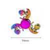 New Colorful Rainbow Alloy Fingertip Gyro Decompression Creativity Finger Spinners Hand Fidget Small Toys