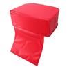 Child Hairdressing Chair Cushion PU Thickened Soft Barber Chair   Pad Small Size Red
