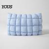 Relaxing Cloud Soft Sleep Pillows Cooling Quilted Puff Pillow, Cloud-Like Bed Down Alternative Washable Bedding Accessories Fluffy Pillow for