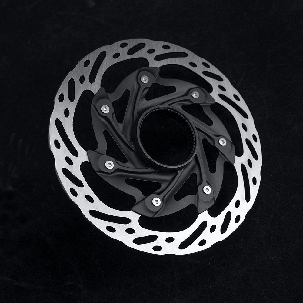 ZRACE RT-RX Center Lock Disc Rotor, Ultralight Strong Heat Dissipation Floating Rotor 140mm 160mm Road Disc Brake