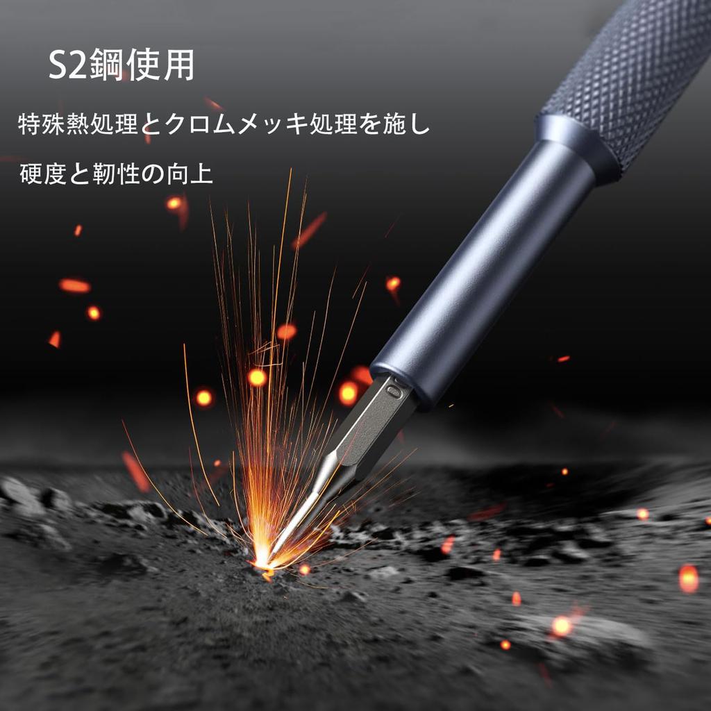 FUYUERO Precision Screwdriver Special Screwdriver with Interchangeable Professional S2 Steel Disassembly Tool for and Electronic Devices Set, Magnet,