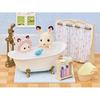 Sylvanian Families Furniture BathShower Set Car-628 ST Mark Certification 3 Years Older Toy Dollhouse EPOCH