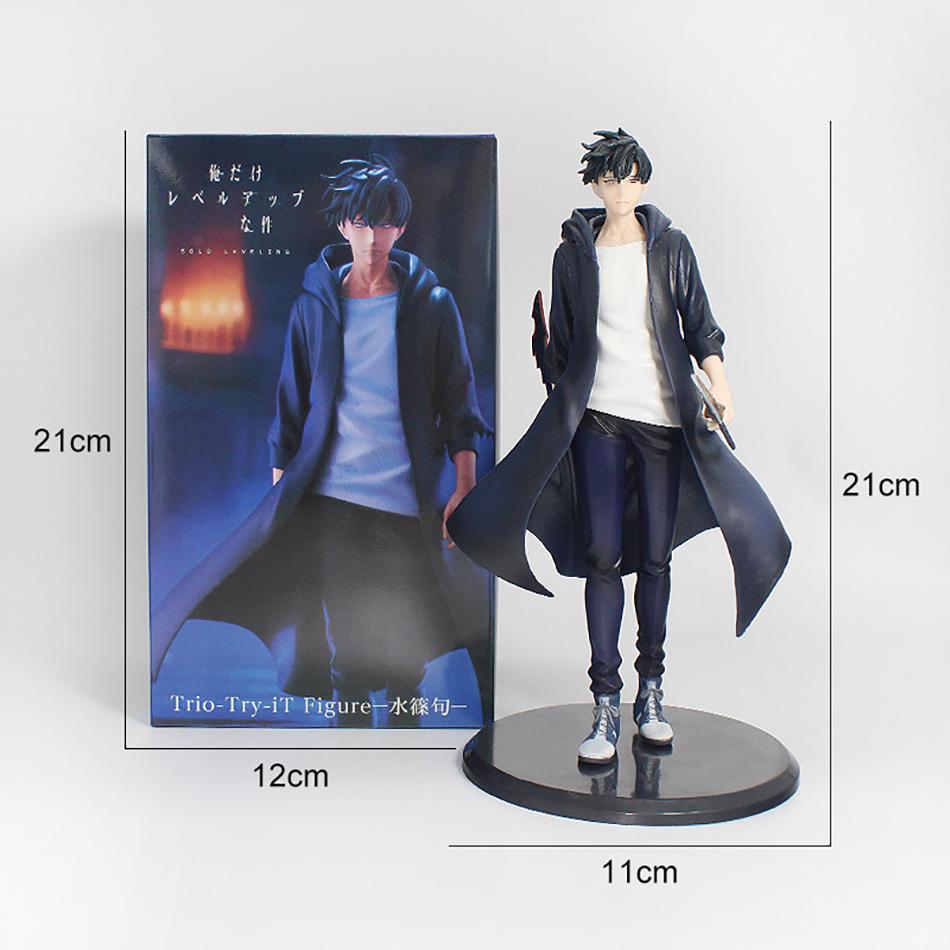 New Solo Leveling Sung Jinwoo Anime Figure Ore dake Level Up na Ken Shun Mizushino Anime Figurine Toy Decor Model Doll Toy Gift