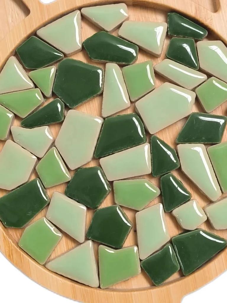 100g Porcelain Mosaic Tiles DIY Craft Ceramic Tile Mosaic Making Materials hobby pieces bulk