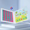 Hundred Number Board Set Math Counting Toy for Home Toddlers