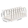 Sturdy Dish Drying Rack Multi-purpose Kitchen Shelf New Pot Lid Holder  Kitchen Storage Organizer