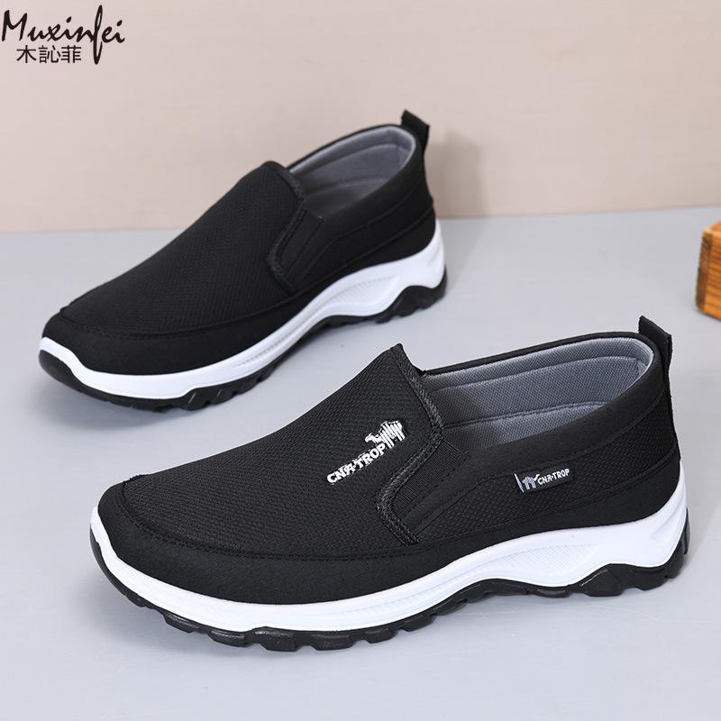 Men's Shoes 2025 Autumn Edition Cloth Shoes Men's Casual Sneakers Soft Bottom Cheap Shoes Clearance zapatillas de deporte