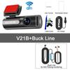 Ultra HD 4K Dash Cam For Car DVR 4K+1080P Front Rear Dash Camera With WiFi GPS 24h Parking Night Vision Video Recorder Black Box
