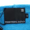Unused THIRTEENJAPAN Japanese Pattern Long Sleeve Sweat Zip Hoodie 42 Men's Used