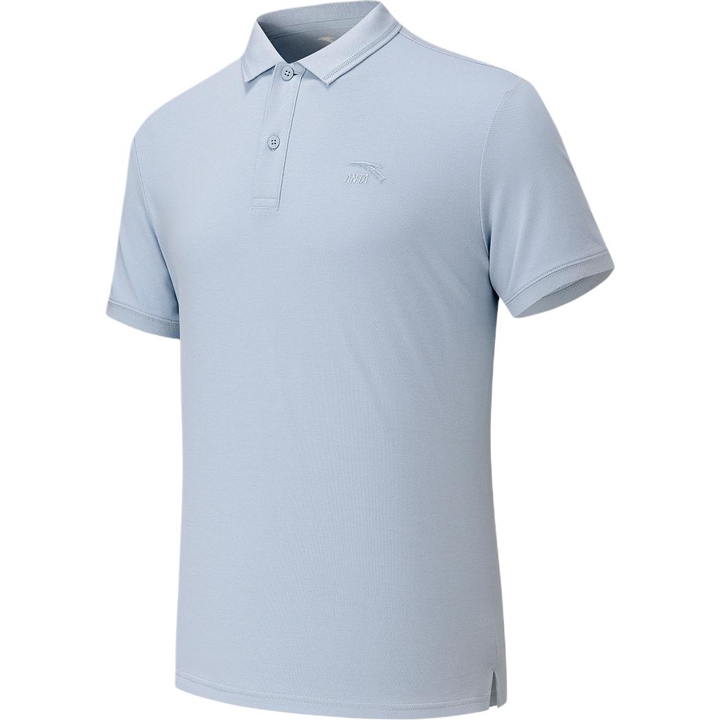 Anta Life Series Solid Color Simple Comfortable Short Sleeve Polo Shirt Men tops 152628116-6 2XL