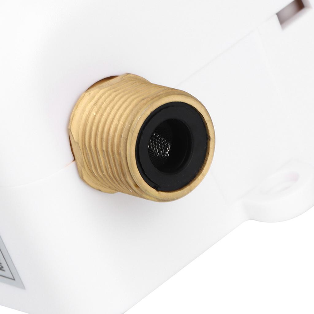White Mini Tankless Instant Hot Water Heater Bathroom Kitchen Washing for Hot and Cold Dual use(