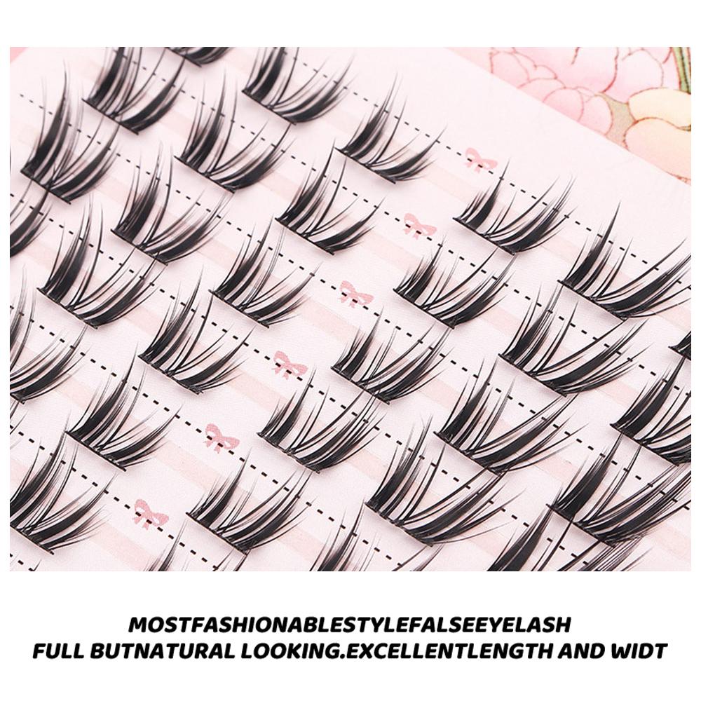 Wispy Manga Eyelash Clusters Natural Anime Individual Lashes 60/100Pcs Fairy Lash Clusters