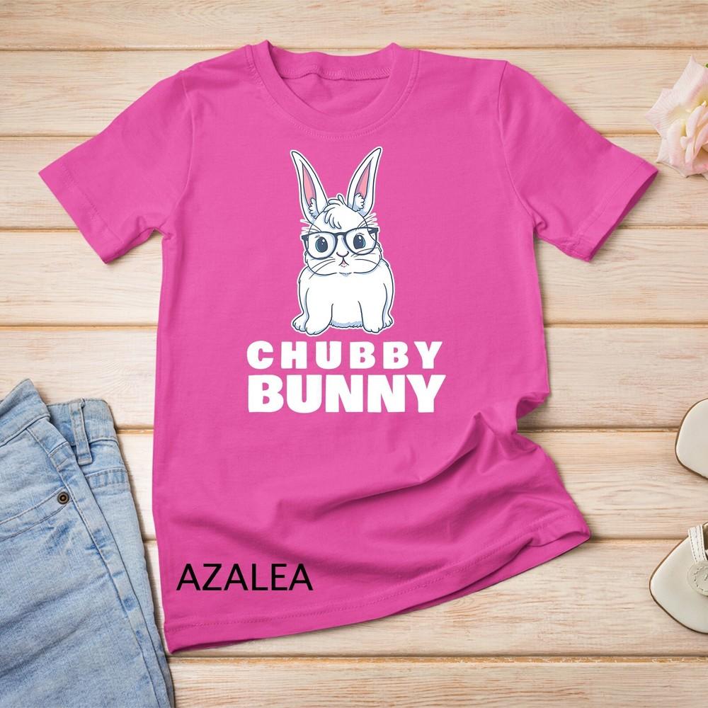 

Chubby Bunny Cute Rabbit Love Fat Unisex T-shirt 2XL
