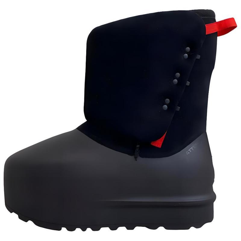 

ATTEMPT x UGG Crunchy Cream Puff 2.0 Short Snow Boots Unisex Black Sneakers 1171690-BLK 37