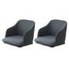 2pcs/set Armchair High Elastic Armchair Cover Easy Installation Easy Care Stretchy Chair Cover Full