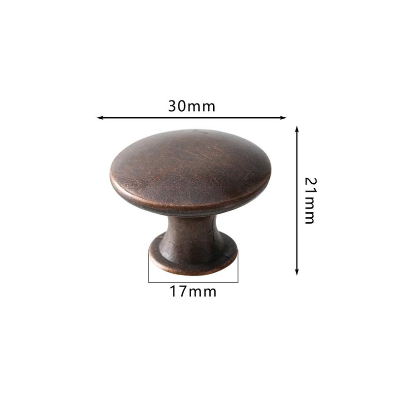 1 pc Round Cabinet Knobs Mini Knob Cabinet Handles Metal Drawer Hand Pulls Kitchen Cabinet Door Wardrobe Handles Hardware