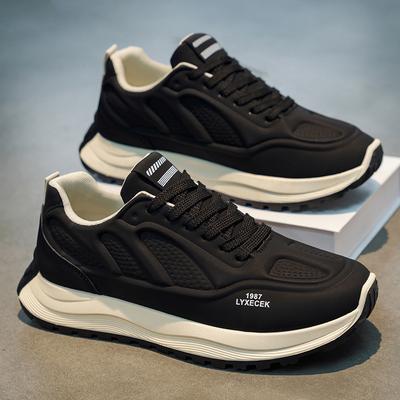 New Style Sports Shoes with Soft Soles and Anti-slip Properties, Men's Casual Shoes, Thick-soled Dad Shoes