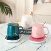 55 Degree Ceramic Heating Cup Gift Box Business Office Home Hot Milk Heating Coffee Cup Boiling Water Thermostat Cup