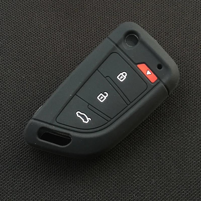

Silicone Car Key Cover Case for XKKF20EN 3+1/4 Buttons Folding Flip Remote Xhorse VVDI Remote Wire Remote Key