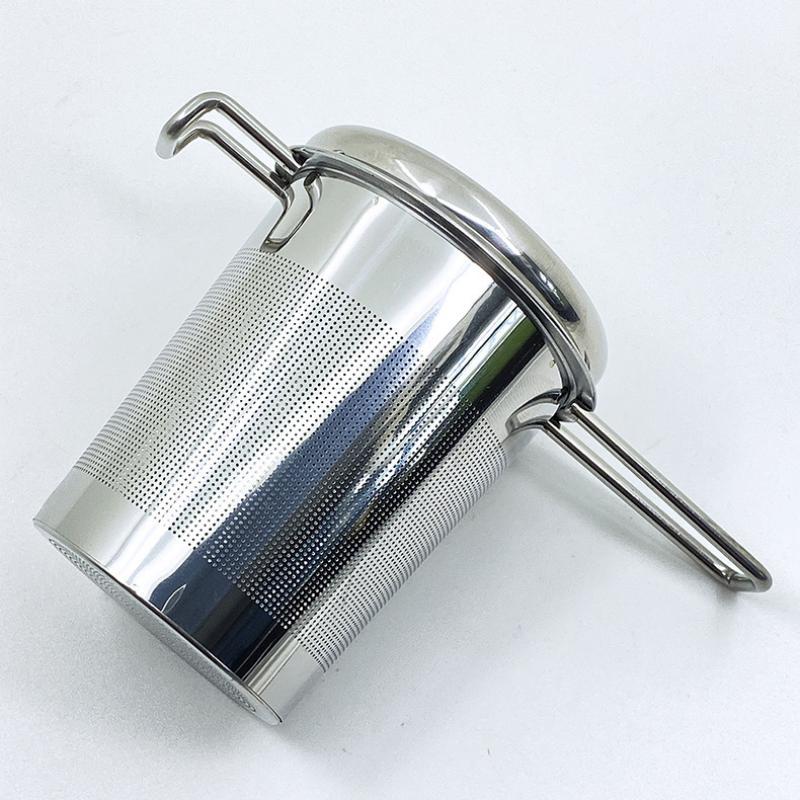 Stainless Steel Loose Leaf Tea Steeper Fine Mesh Filter Bags Practical Coffee Filter For Home Tea Making Accessories