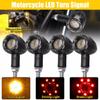 4Pcs Motorcycle Bullet Brake Running Turn Signal Tail Light Motorcycle Led Lights Rear Indicator Tail Light Motorcycle Parts