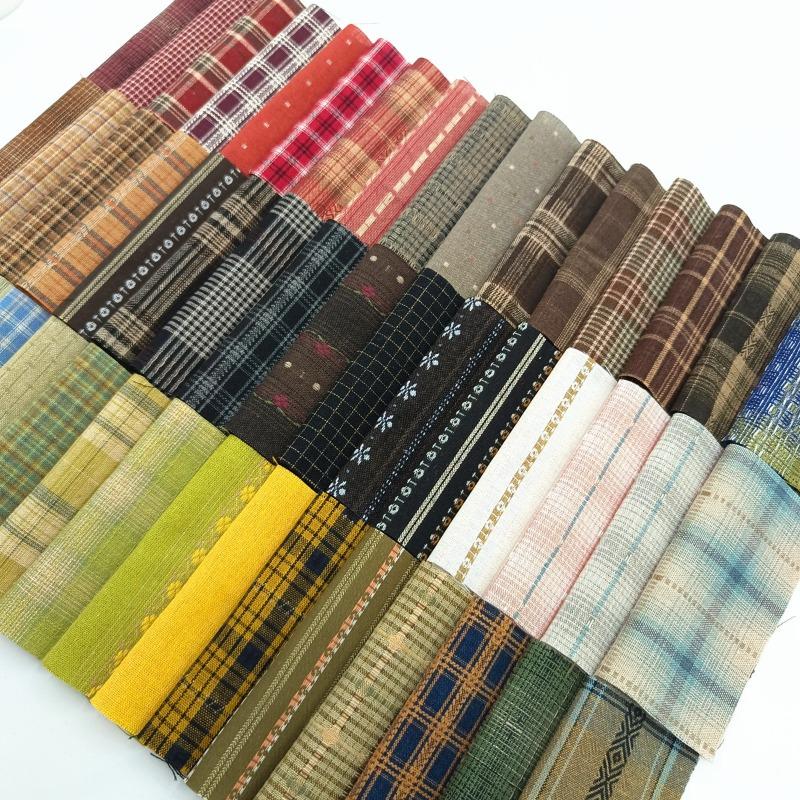 50 Random 10x10cm Handmade DIY Tie-dye Fabric Squares - Patchwork Craft Assortment for Baby Clothes & Textile Art