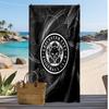 Leicester City Football Print Beach Towel, Large Soft Quick Dry Towel for Beach Camping Swimming