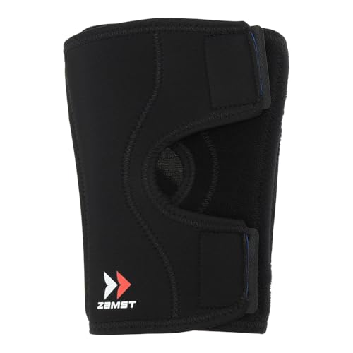 ZAMST EK-1 Knee Support, Ambidextrous, Suitable for All Sports and Daily Life, Size S, 371801, Black