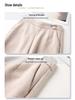 Ankola Women's 2024 Red Wool Pants: Autumn/Winter Collection, Thickened Narrow or Wide Leg Styles