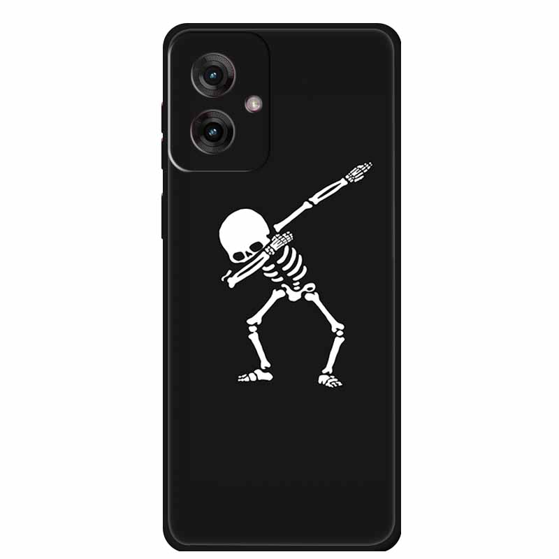 Etui do Motorola Moto G55 5G Luksusowe Miękkie Silikonowe TPU Tylna Osłona Etui na Telefon dla MotoG55 Ochronne Odporne na Wstrząsy Kolorowe Fundas