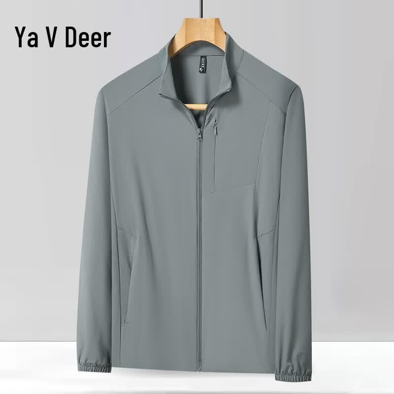 Yalu Men s Ultra-Thin Ice Silk Sun Protection Jacket 2XL