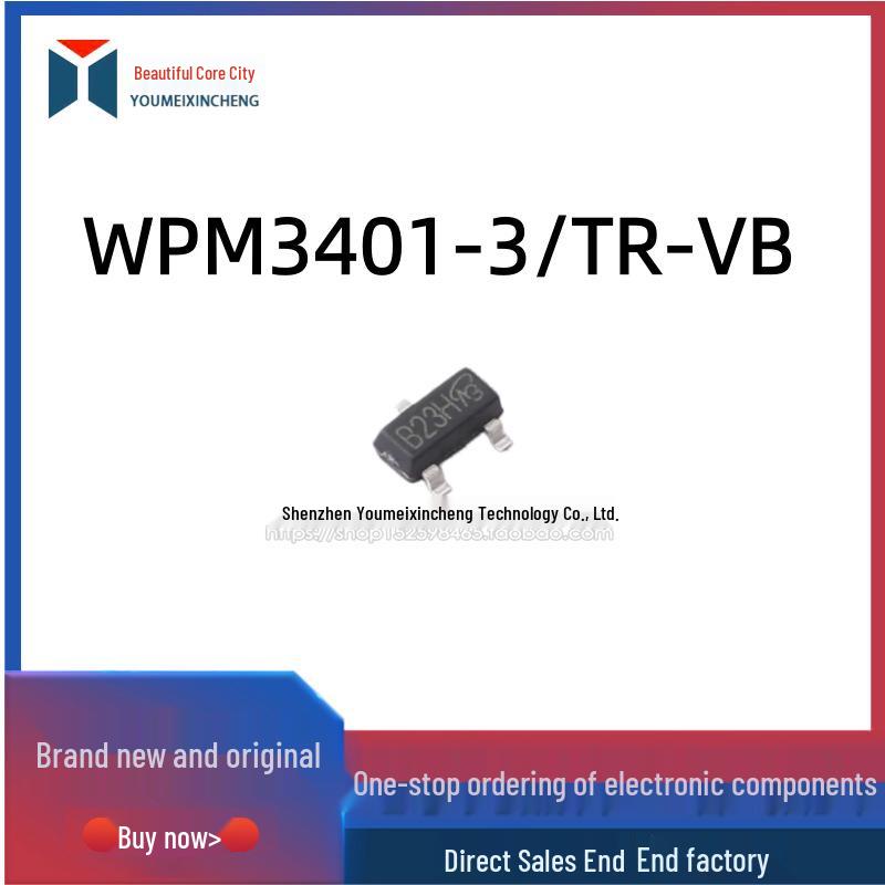 

New Original WPM3401-3/TR-VB SOT-23 30V 5.4A FET