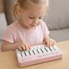 Portable Design Learning Piano Keyboard 7 Colors LED Electronic Organ Keyboard  Birthday Gift