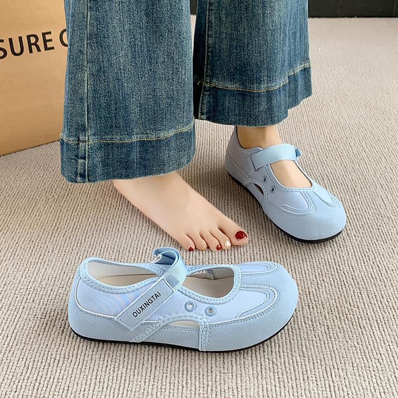 CRLAYDK Summer Women's Ballet Flats Comfort Slip On Work Shoes Casual Walking Moccasins Strap Lady Work Dressy Driving Loafers