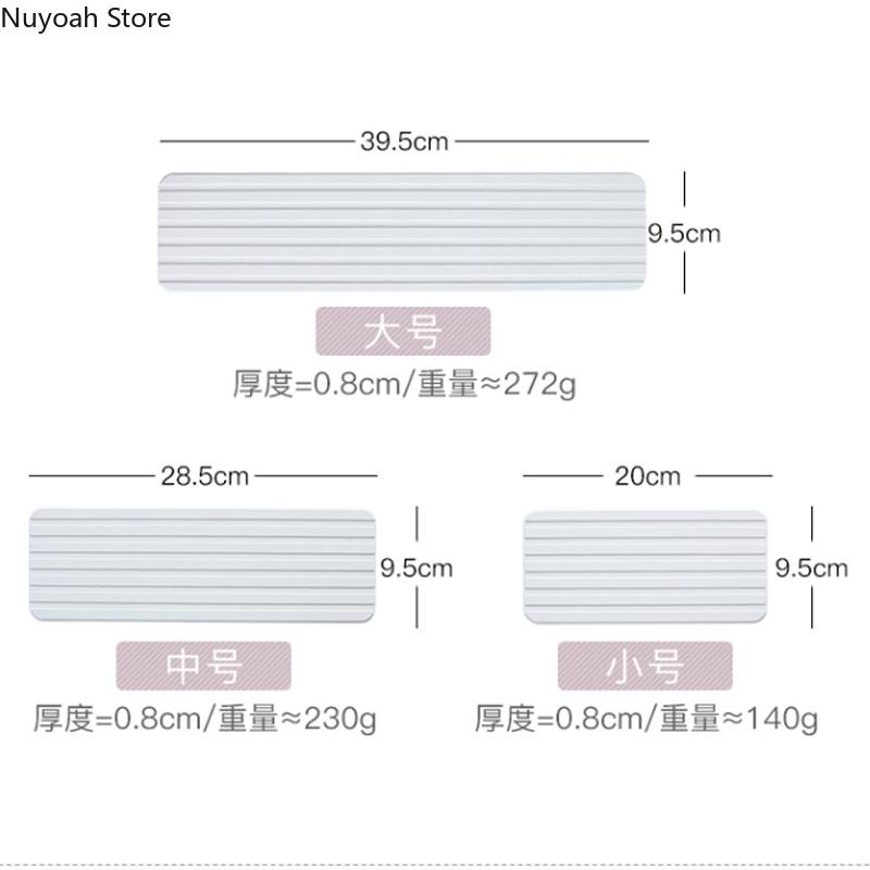 Rectangular Mouthwash Coaster Simple Diatom Mud Absorbent Pad Quick-drying Household Diatomite Tray Creative Bathroom Supplies