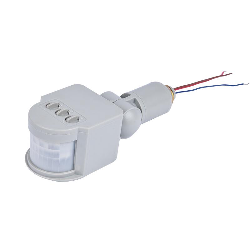 Compact Motion Sensor Floodlight with Infrared Induction