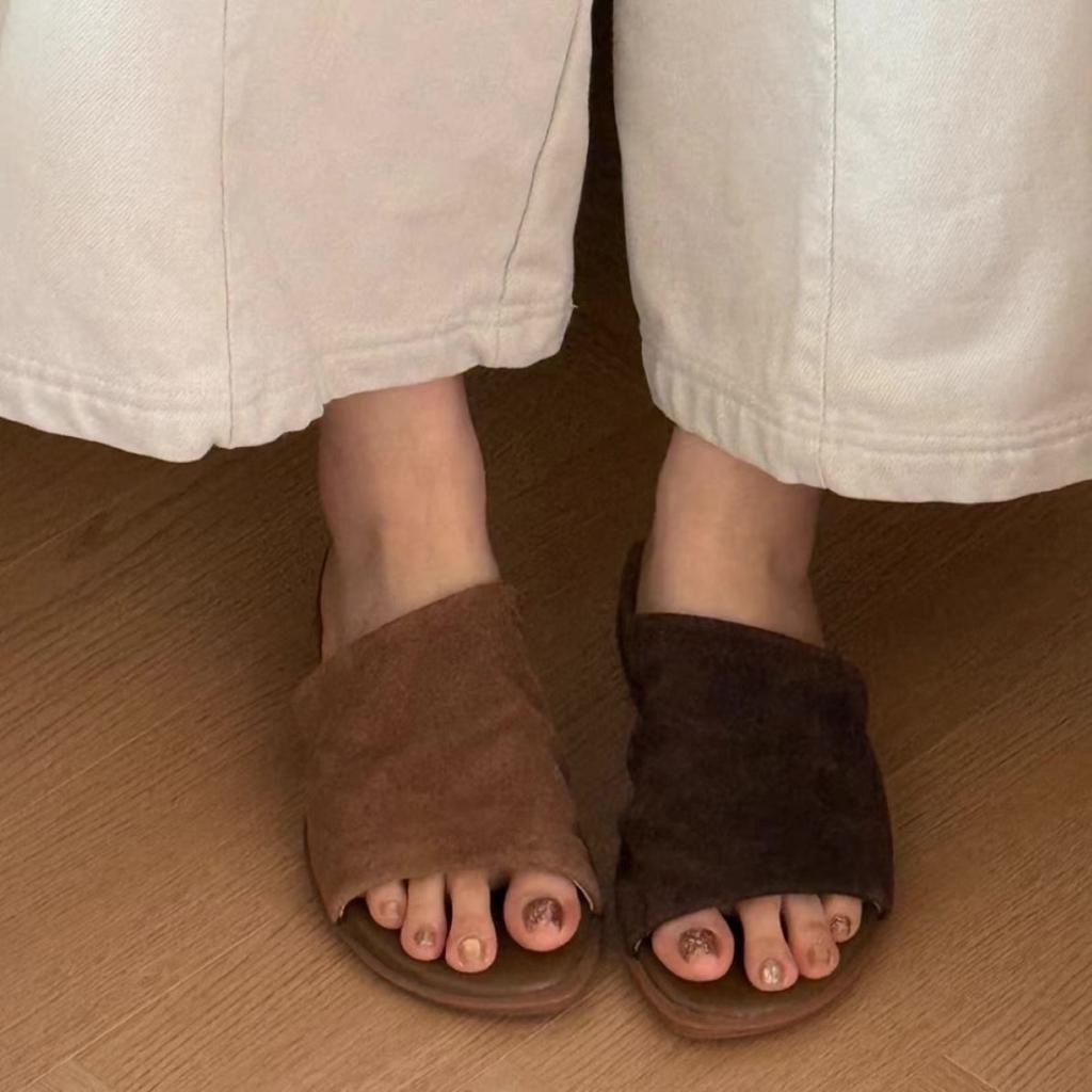Fashion Shoes Summer Clogs Woman Female Slippers Slides Beach 2025 Flat Soft Casual Retro Leisure  Shoes Women Ladies' Slippers Pantofle