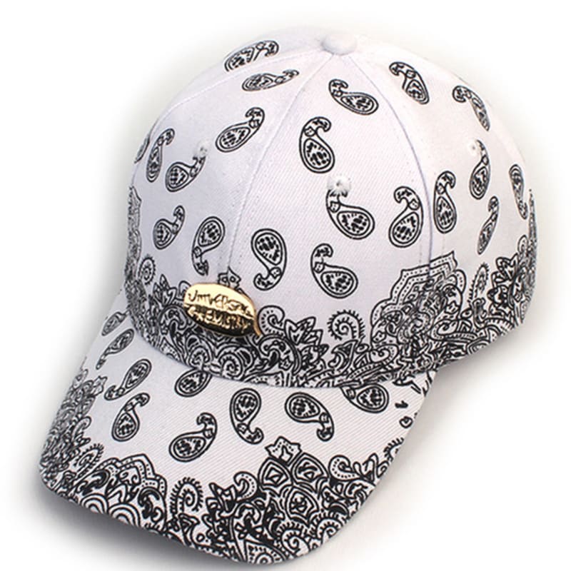 

Universal chemistry Paisley Bubble White Ballcap FREE