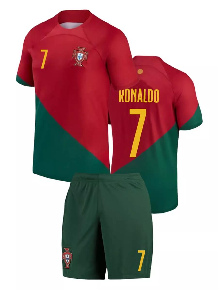 Adult Football Jersey Ronaldo Portugal 2022-23 #7 L