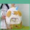 Cartoon Plush Dog Backpack With Durable Material Comfortable Shoulder Straps