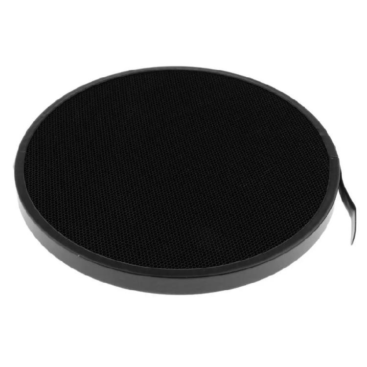 Standard Reflector Flat Diffuser Lamp with 10/20/30/40/50/60 Honeycomb Grid for Flash Studio Strobe Reflector