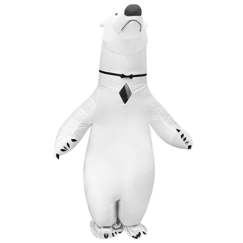 Christmas Inflatable Costume: Tree, Polar Bear, Moose, Snowman, Santa Claus for Stage Performance or Party.