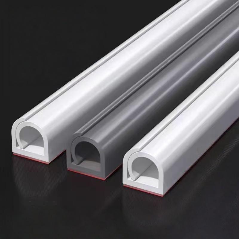 1PC 1m/39.37in TV Cable Management Cord Hider Cord Organizer Raceway Kit System Covers Cables PVC Trunking Channel Cable Sleeves