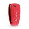 KEYYOU 3 Tasten Silikon Auto Fernbedienung Schlüsselanhänger Abdeckung Hülle Für Ford Ranger C-Max S-Max Focus Galaxy Mondeo Transit Tourneo Custom